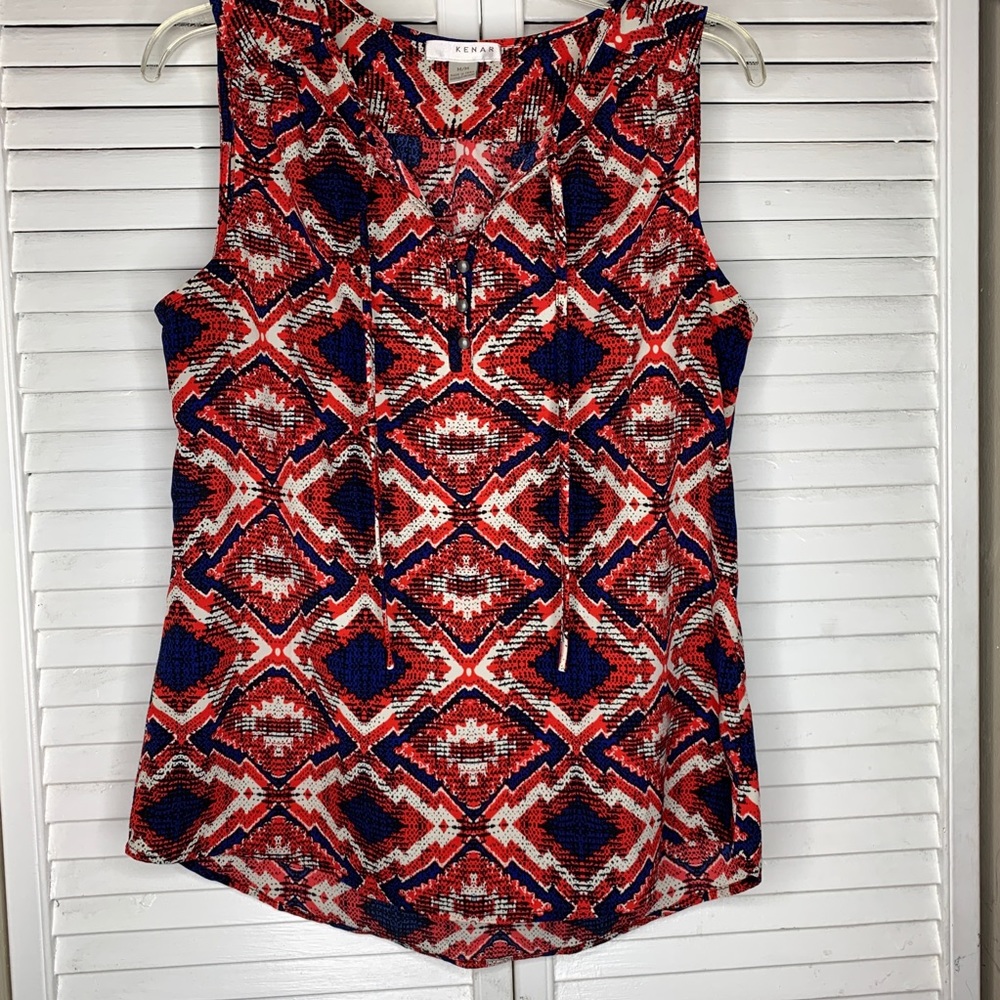 Red White and Blue top